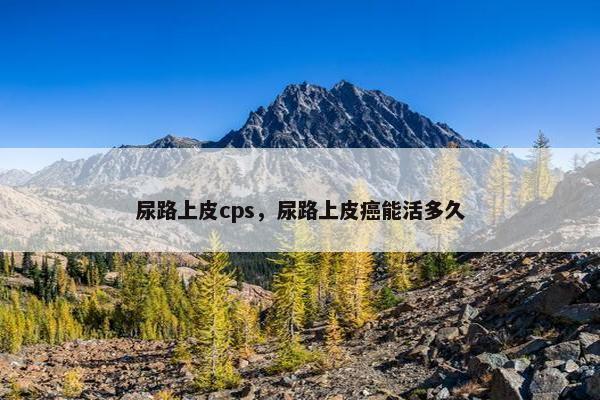 尿路上皮cps，尿路上皮癌能活多久
