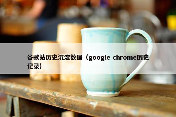 谷歌站历史沉淀数据（google chrome历史记录）