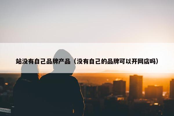 站没有自己品牌产品（没有自己的品牌可以开网店吗）