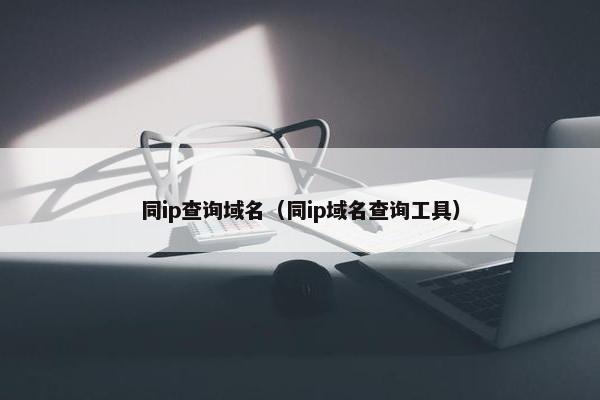 同ip查询域名（同ip域名查询工具）