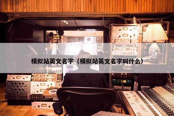 模拟站英文名字（模拟站英文名字叫什么）