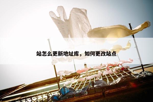 站怎么更新地址库，如何更改站点