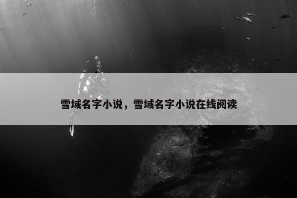 雪域名字小说，雪域名字小说在线阅读