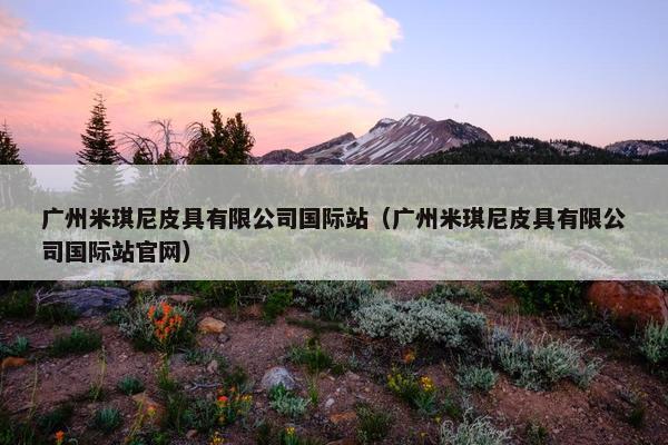 广州米琪尼皮具有限公司国际站（广州米琪尼皮具有限公司国际站官网）