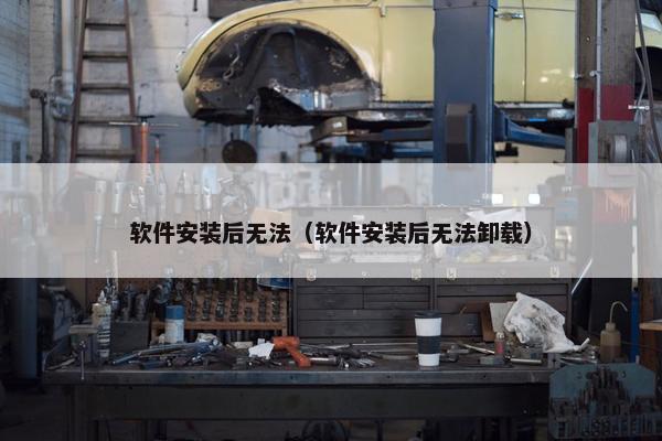 软件安装后无法（软件安装后无法卸载）