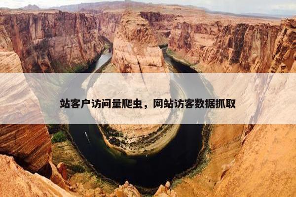 站客户访问量爬虫，网站访客数据抓取