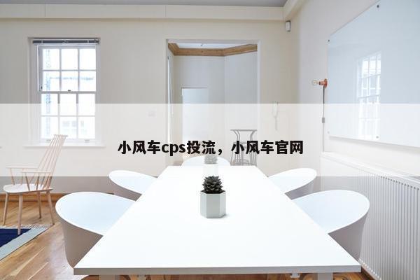 小风车cps投流，小风车官网