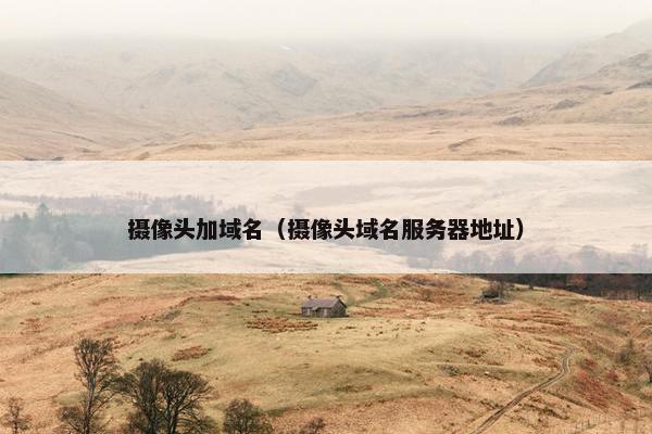 摄像头加域名（摄像头域名服务器地址）