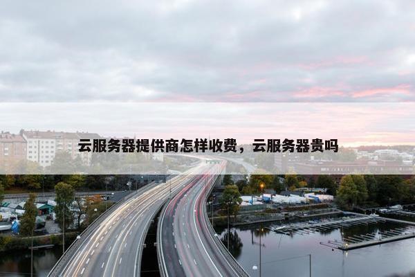 云服务器提供商怎样收费，云服务器贵吗