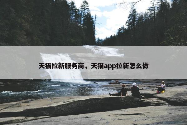 天猫拉新服务商，天猫app拉新怎么做