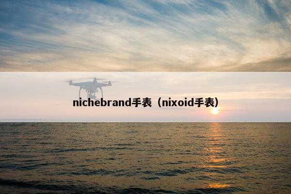 nichebrand手表（nixoid手表）
