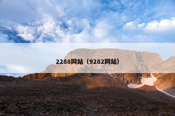 2288网站（9282网站）