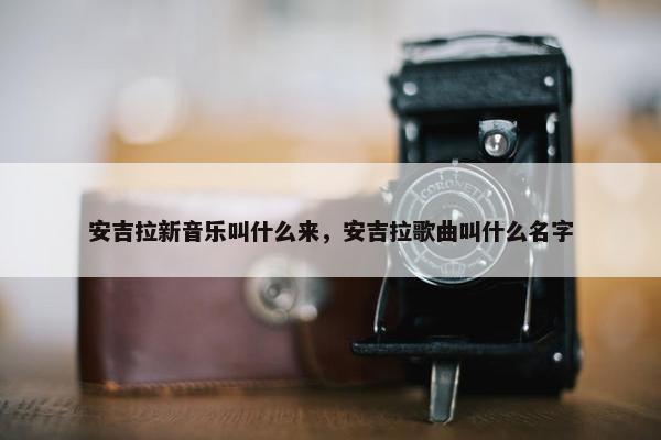 安吉拉新音乐叫什么来，安吉拉歌曲叫什么名字