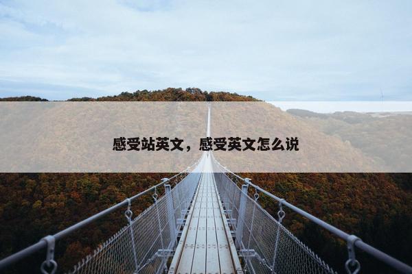 感受站英文，感受英文怎么说
