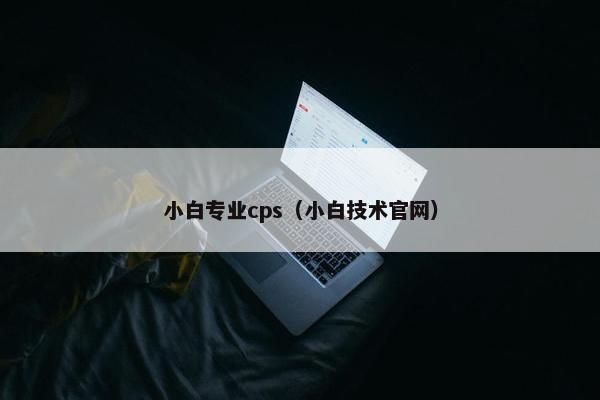 小白专业cps（小白技术官网）