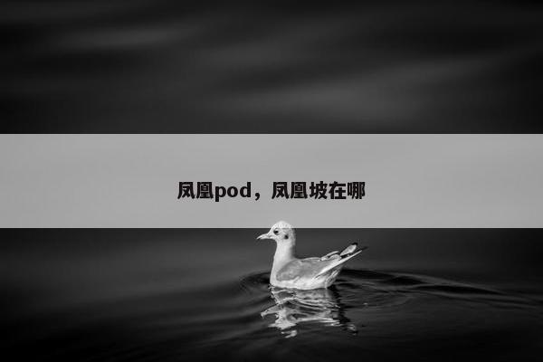 凤凰pod，凤凰坡在哪