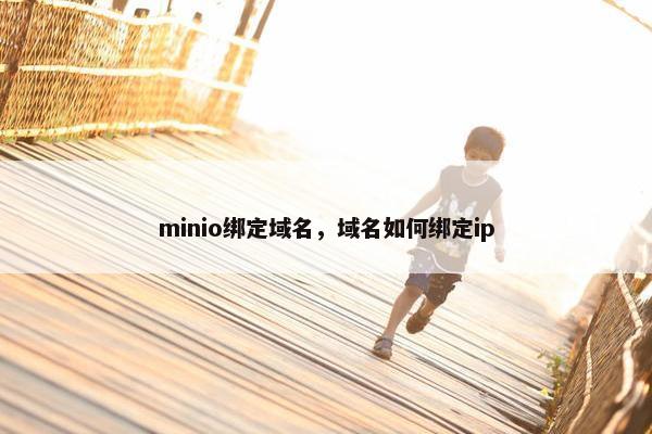 minio绑定域名，域名如何绑定ip