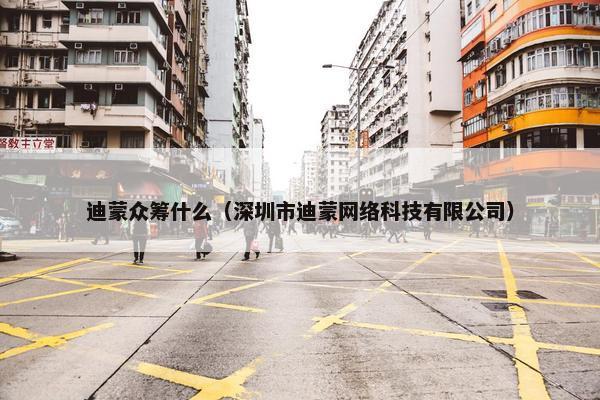 迪蒙众筹什么（深圳市迪蒙网络科技有限公司）