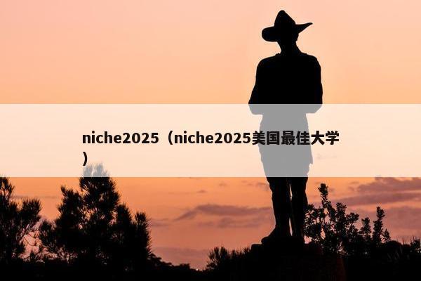 niche2025（niche2025美国最佳大学）
